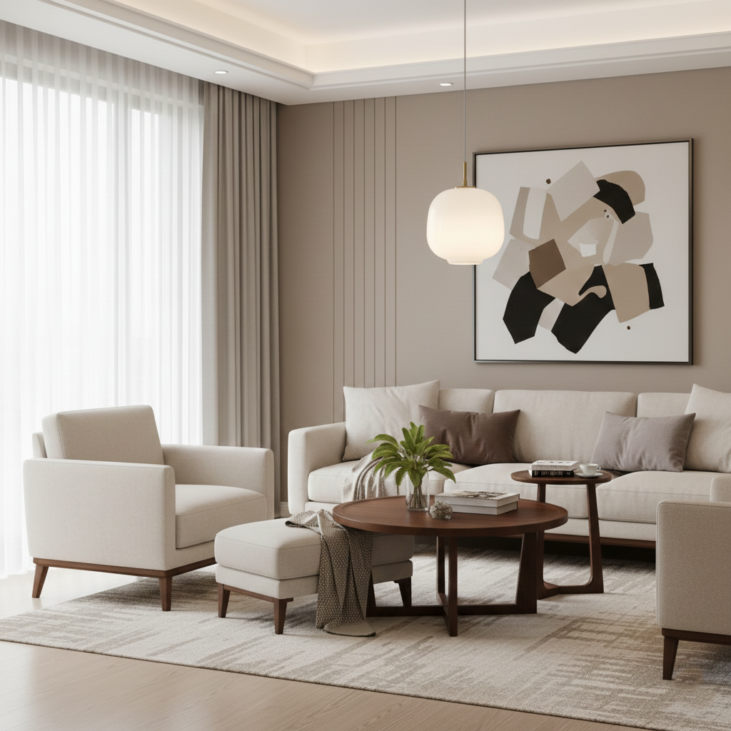 Gia Nordic Minimalist Glass Pendant Light