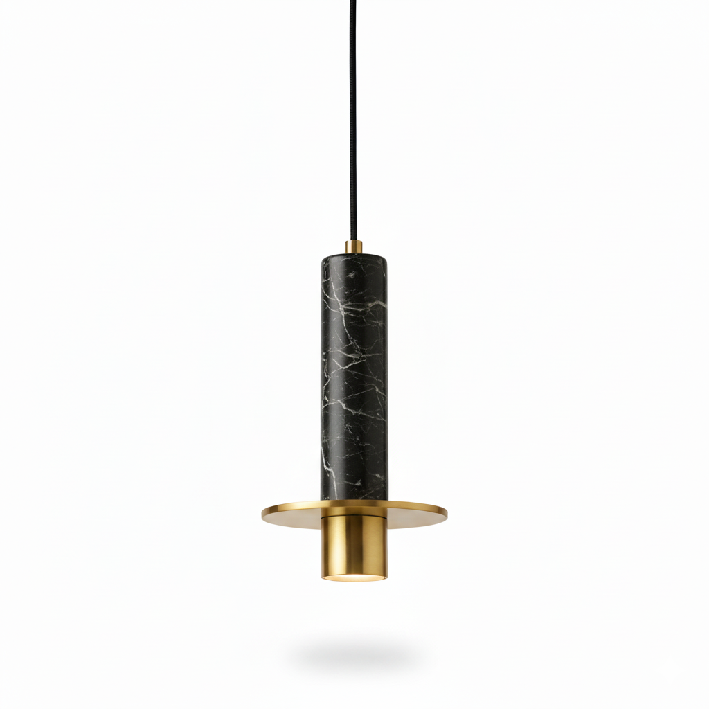 Dally Nordic Minimalist Marble Pendant Light