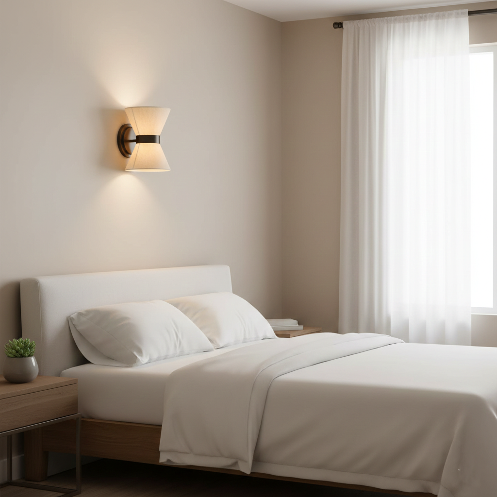 Fontane Wabi Sabi Silk Wall Light