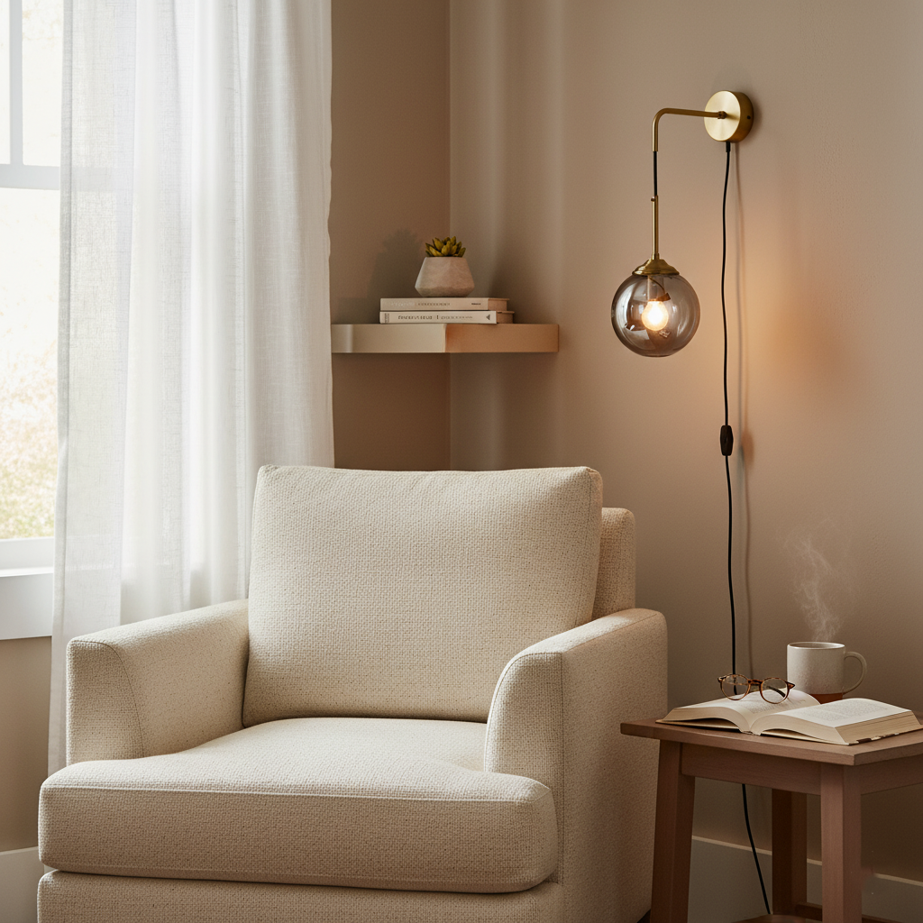 Eclipse Glass Hanging Wall Light