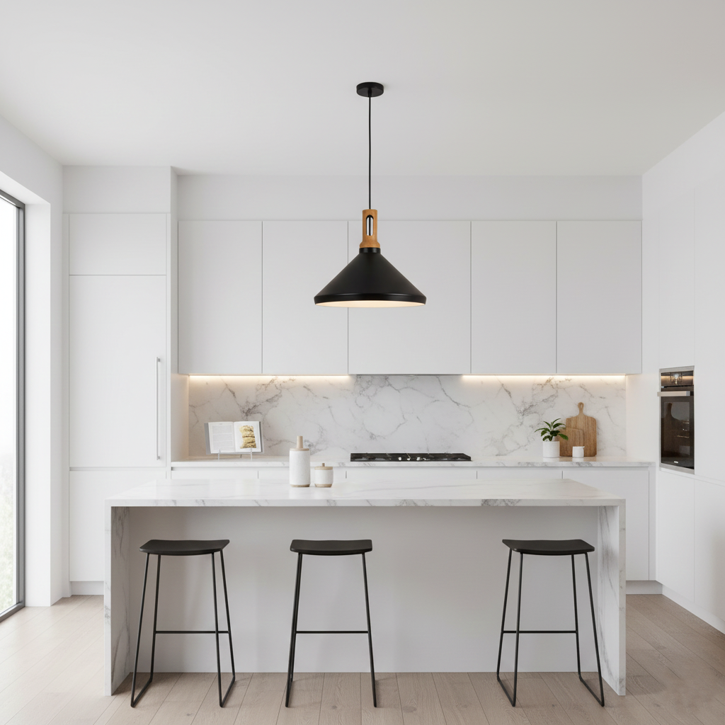 Anitra Nordic Cone Metal Pendant Light