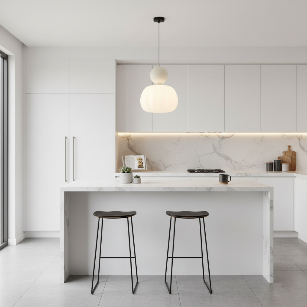 Puddle Bauhaus Acrylic Pendant Light