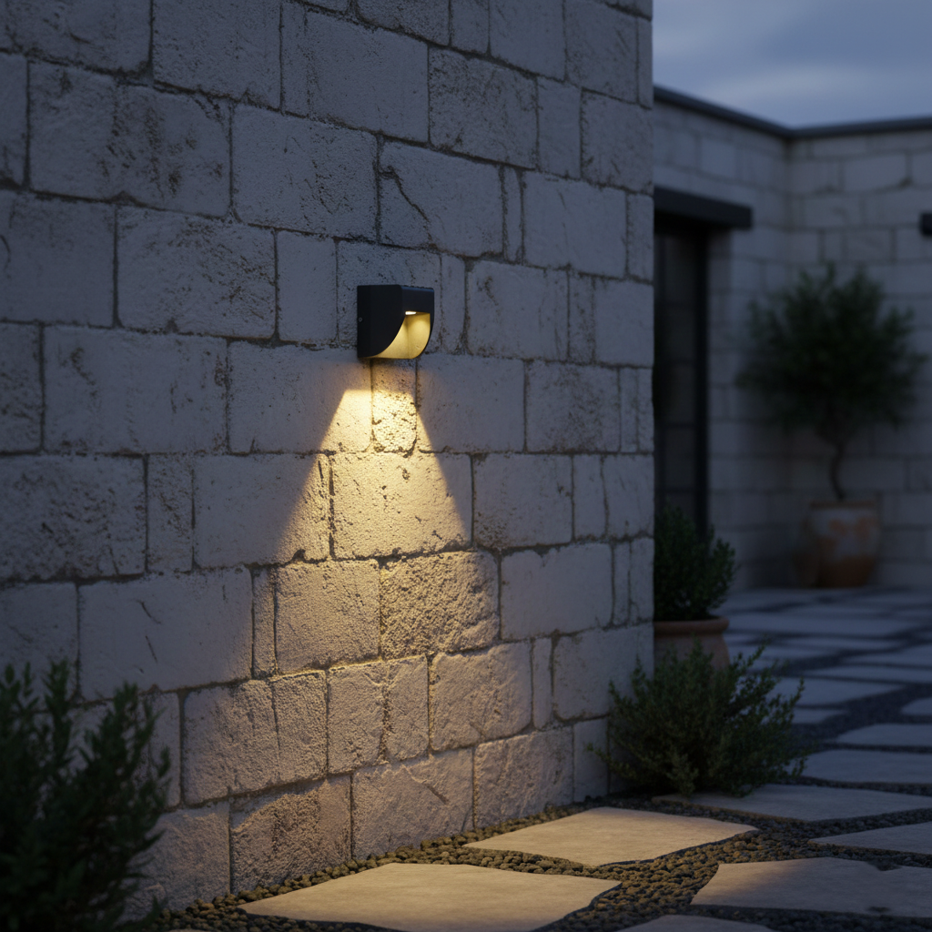 Elion Modern IP65 Metal Outdoor Wall Lamp
