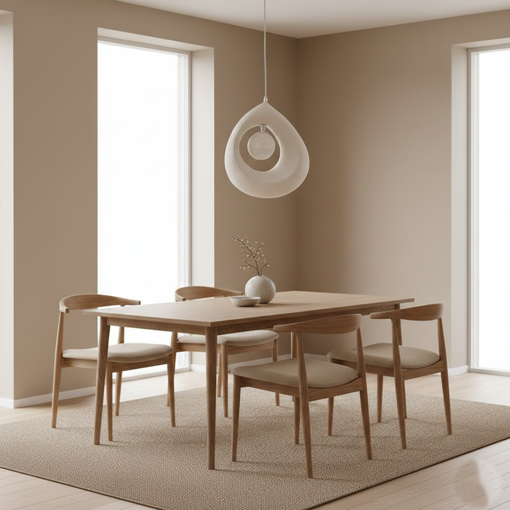 Hayami Wabi Sabi Resin Pendant Light