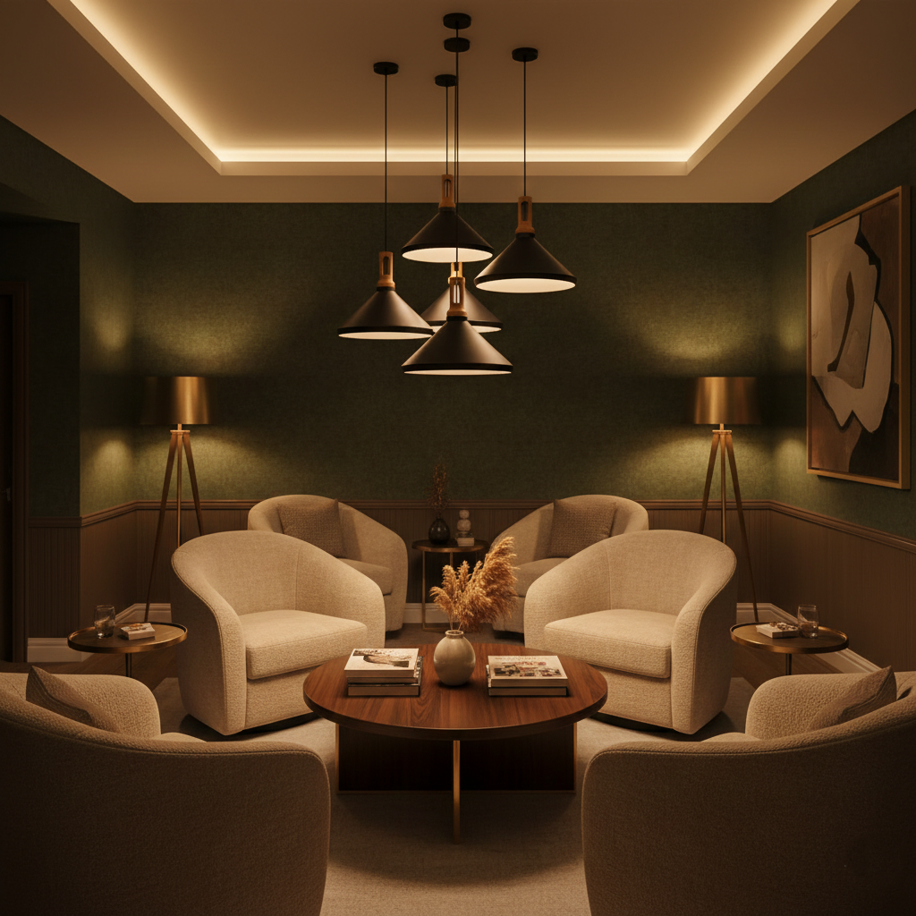 Anitra Nordic Cone Metal Pendant Light