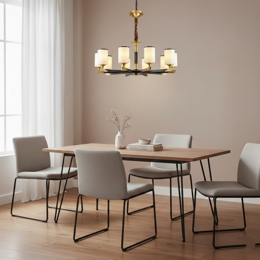 Aurelia Modern Glass Chandelier