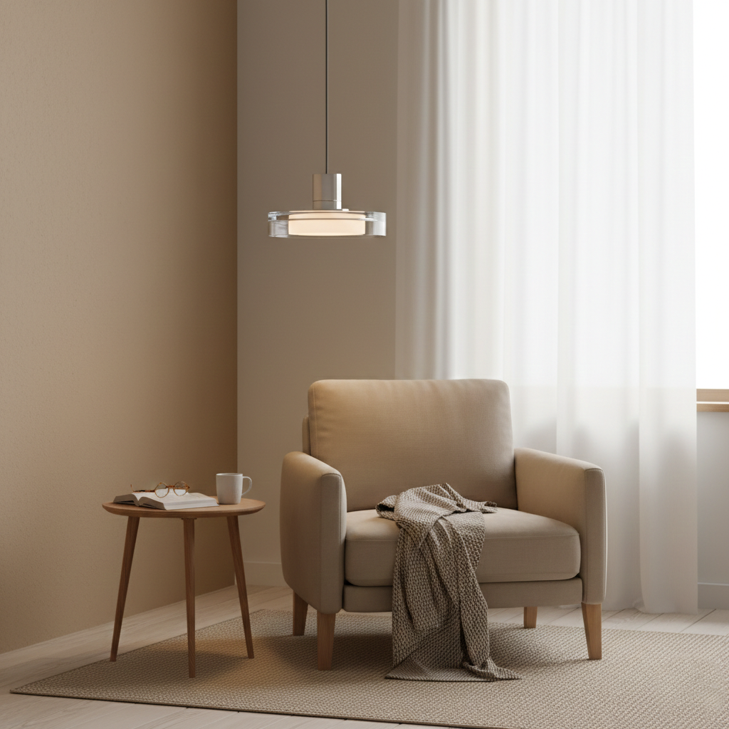 Elva Modern Glass Pendant Light