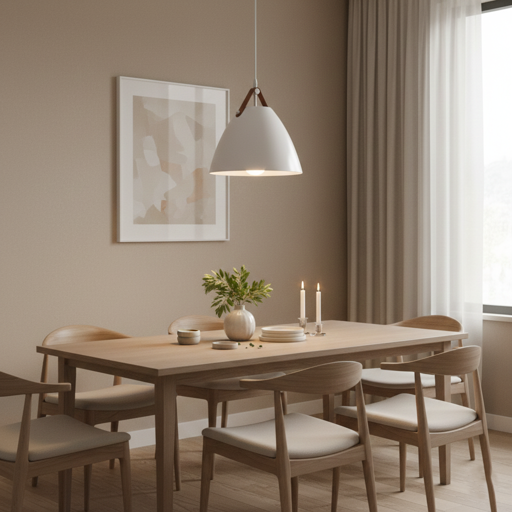Arden Nordic Metal Pendant Light