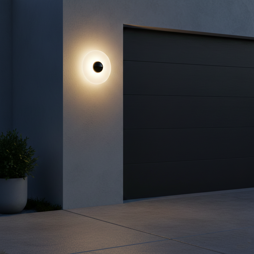 Ciro Modern Round Metal Wall Lamp