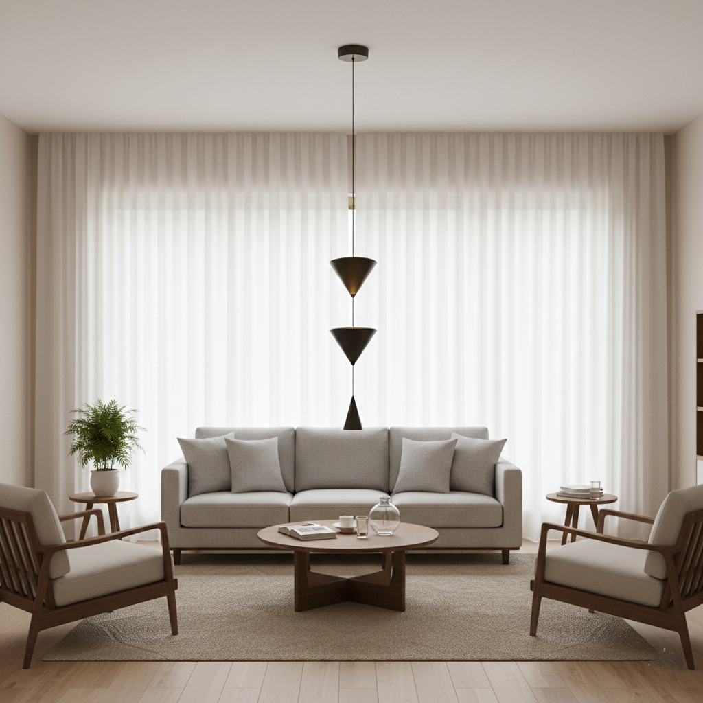 Fari a sospensione creativi conici