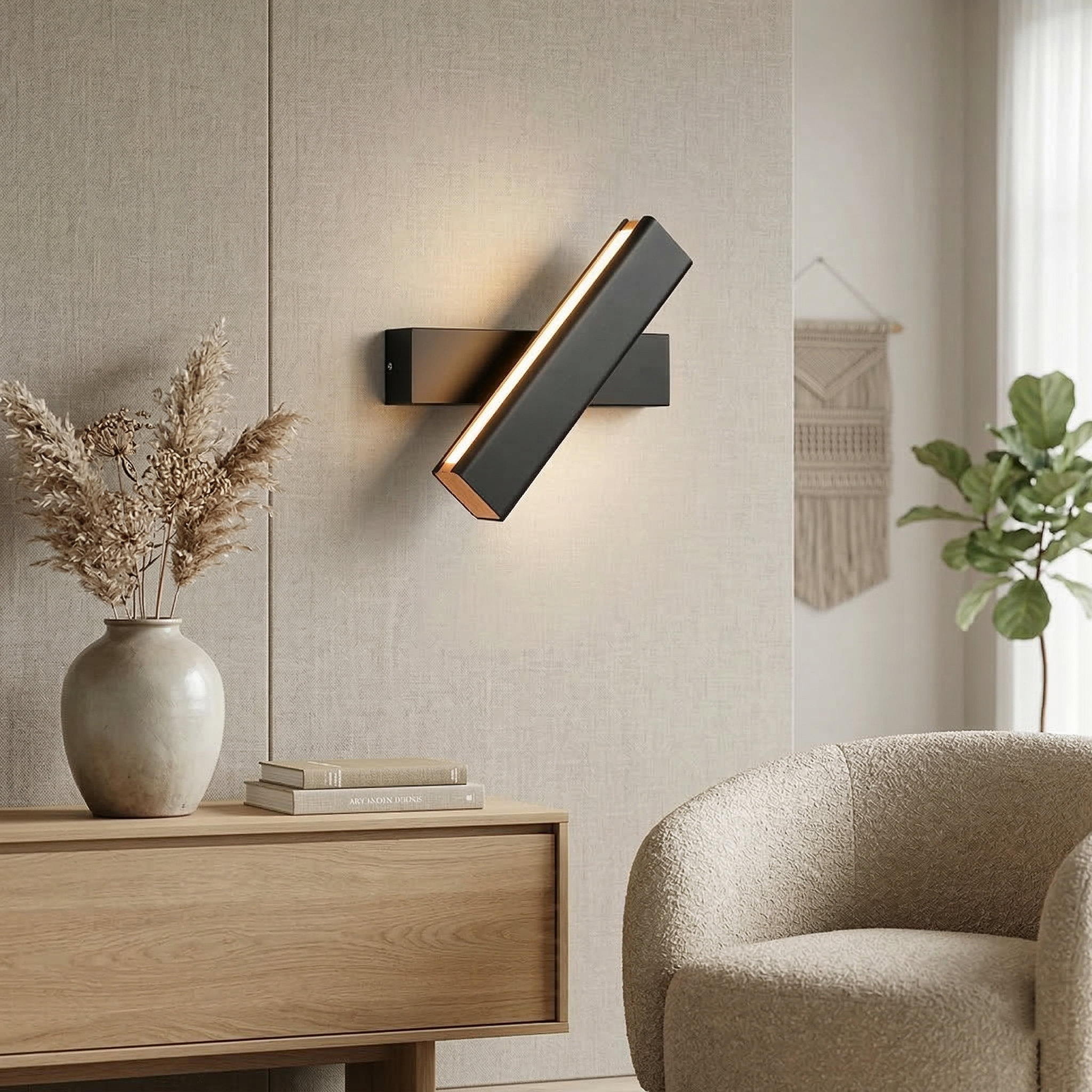 Light Line Modern Aluminum Wall Light