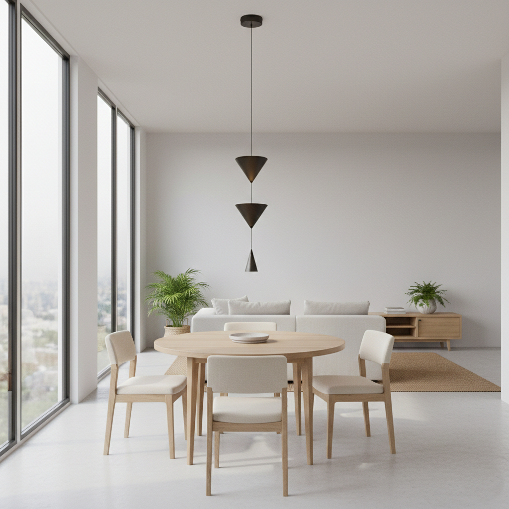 Fari a sospensione creativi conici