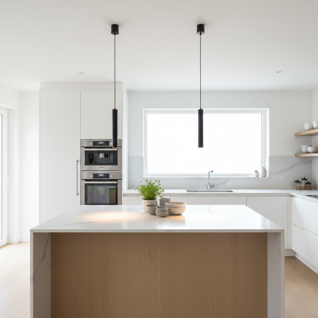 Astra Modern Black Aluminum Pendant Light