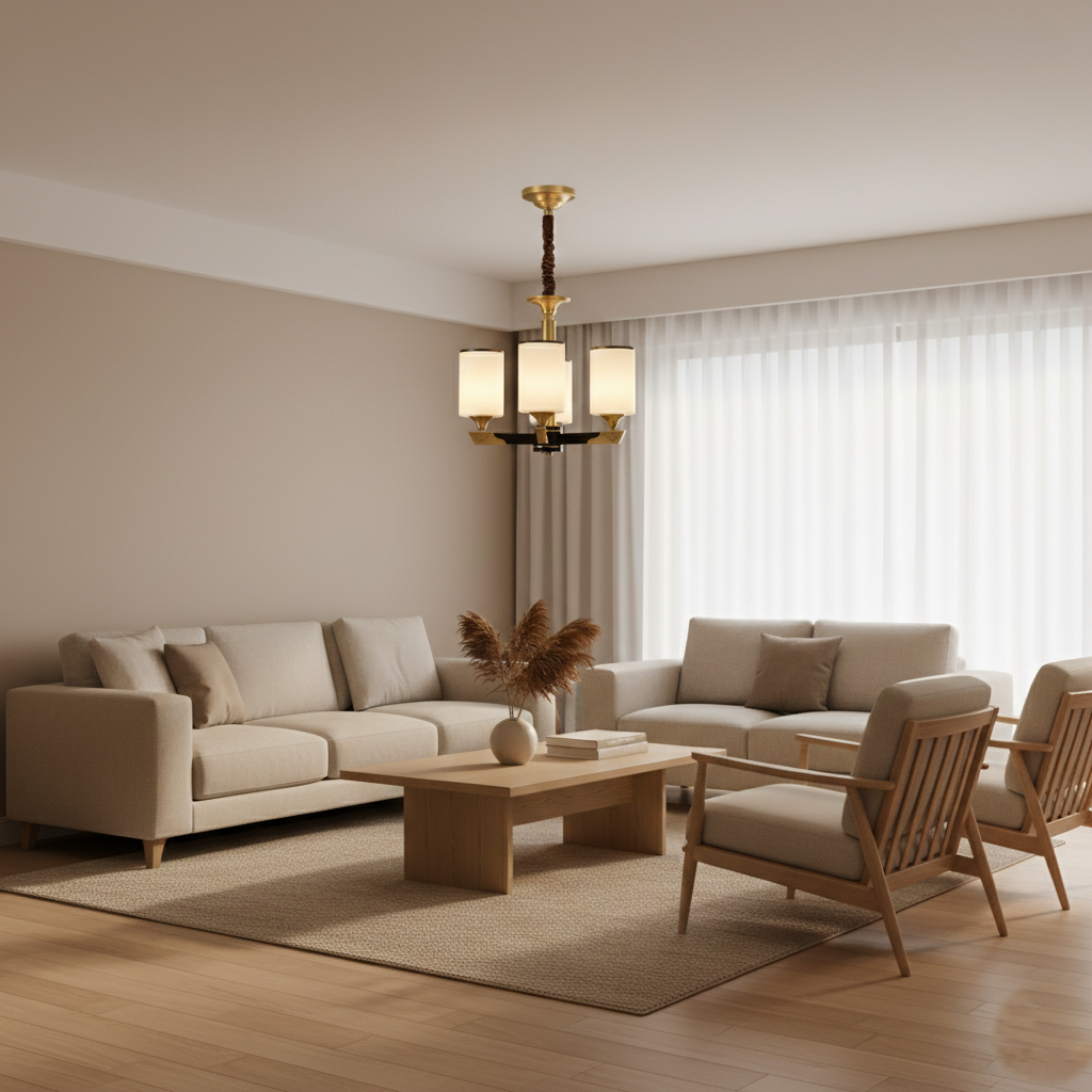 Aurelia Modern Glass Chandelier