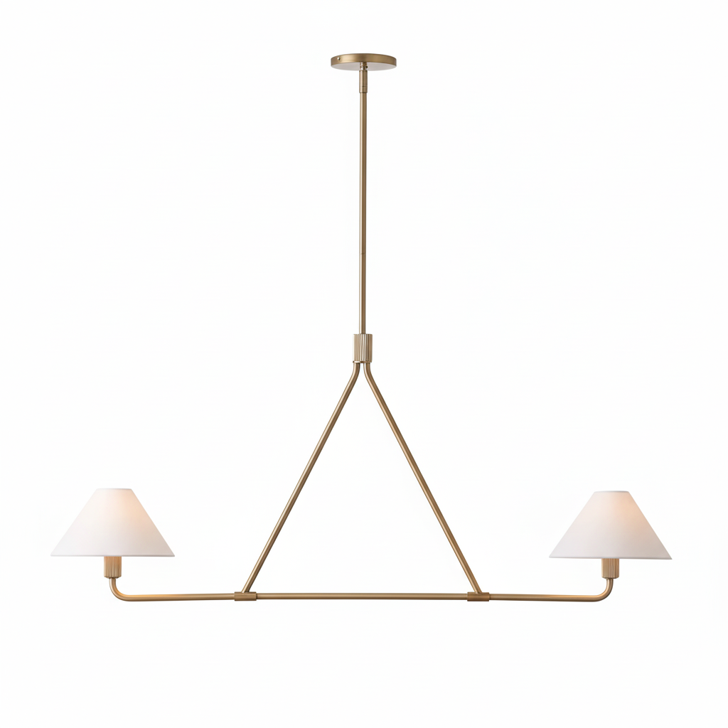 Beatrix Modern Linen Pendant Light