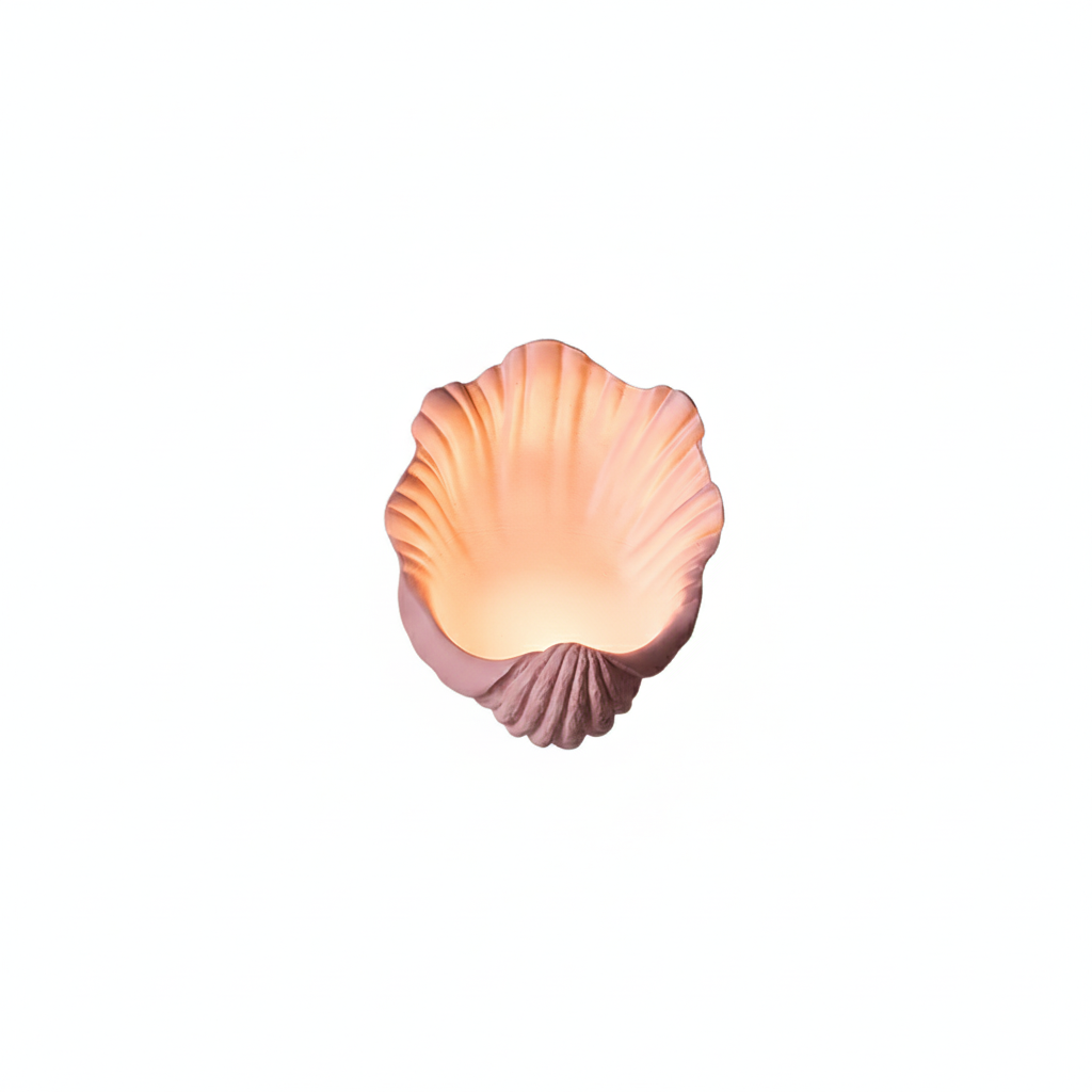 Selka Scallop Nordic Resin Wall Lamp