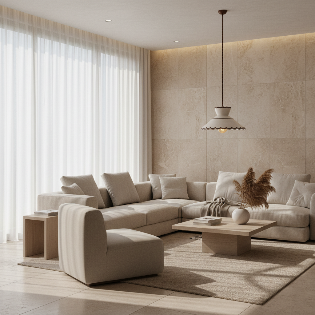 Fall Classic Vintage Ceramic Pendant Light