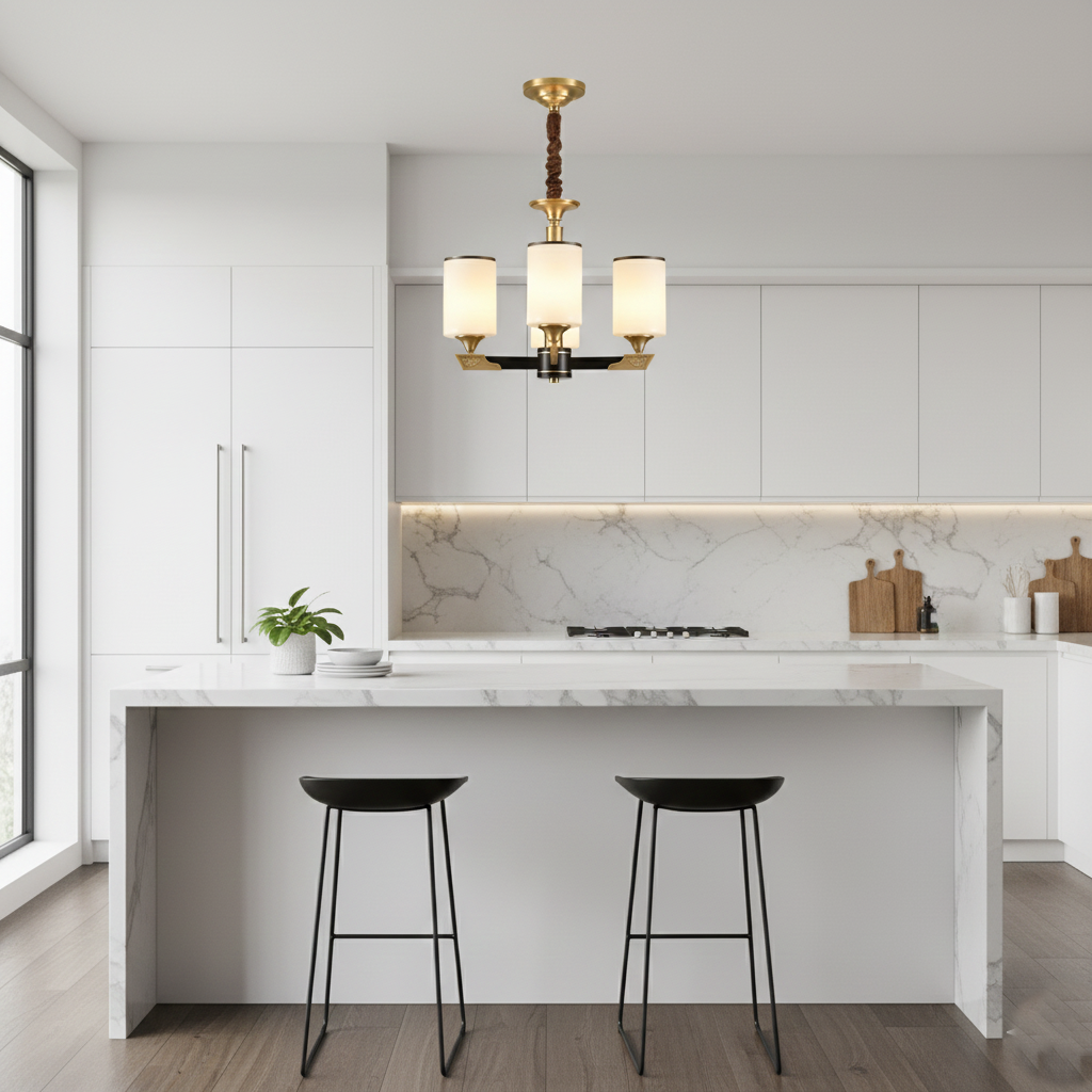 Aurelia Modern Glass Chandelier