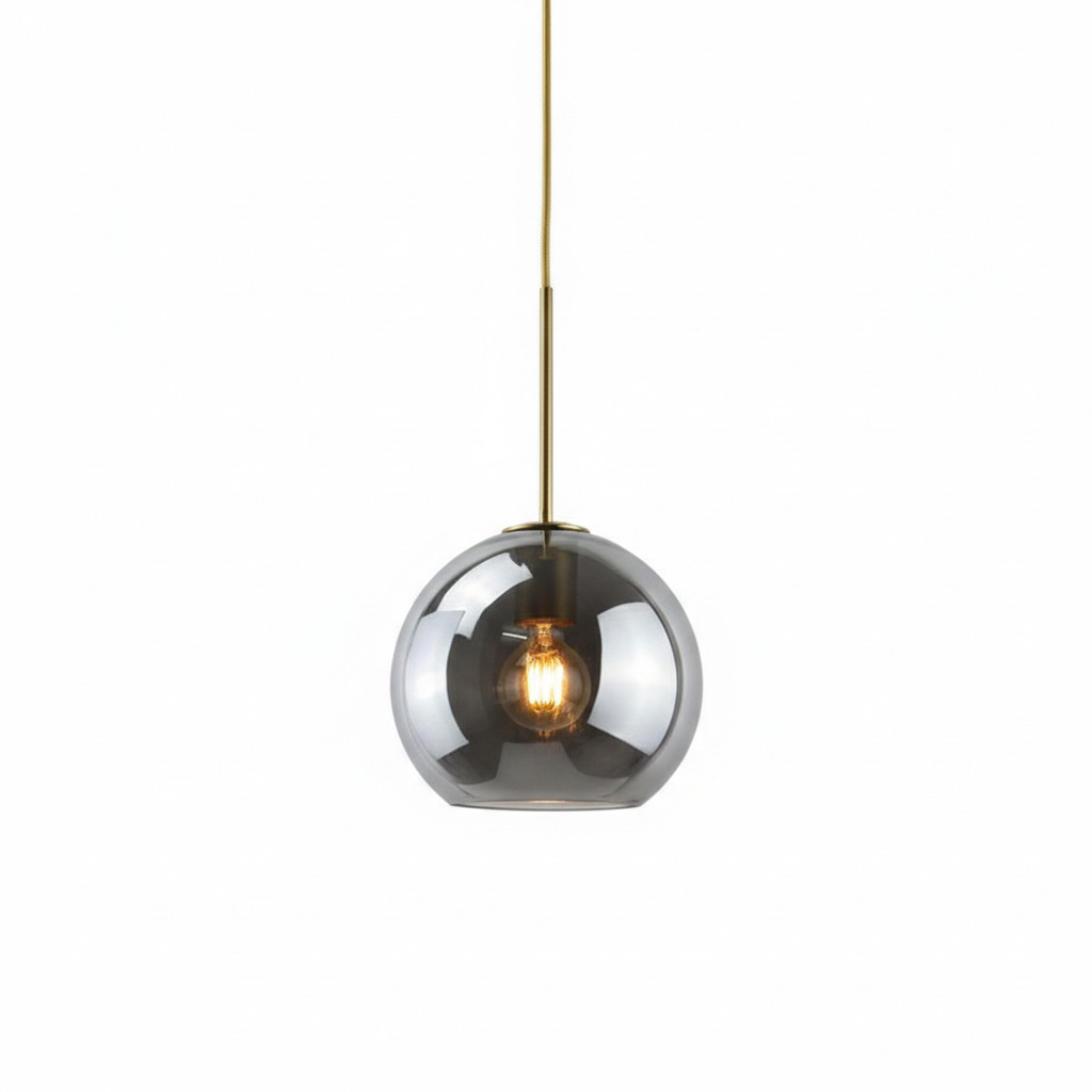 Solara Nordic Spherical Glass Pendant Light