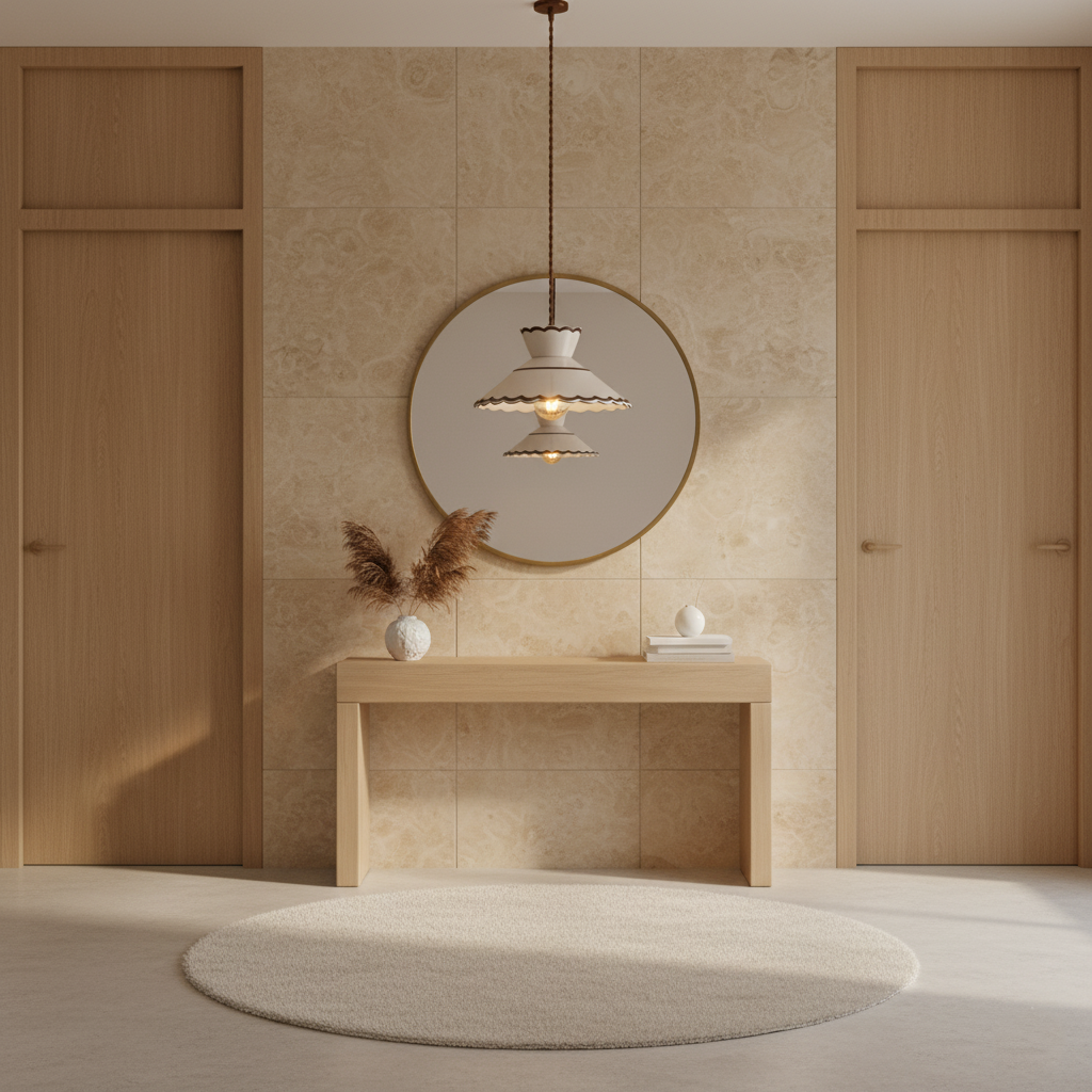 Fall Classic Vintage Ceramic Pendant Light