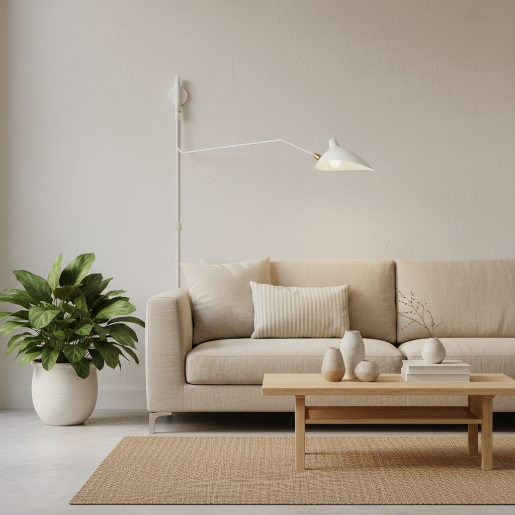 Duckbill Adjustable Bedside Arm Wall Light