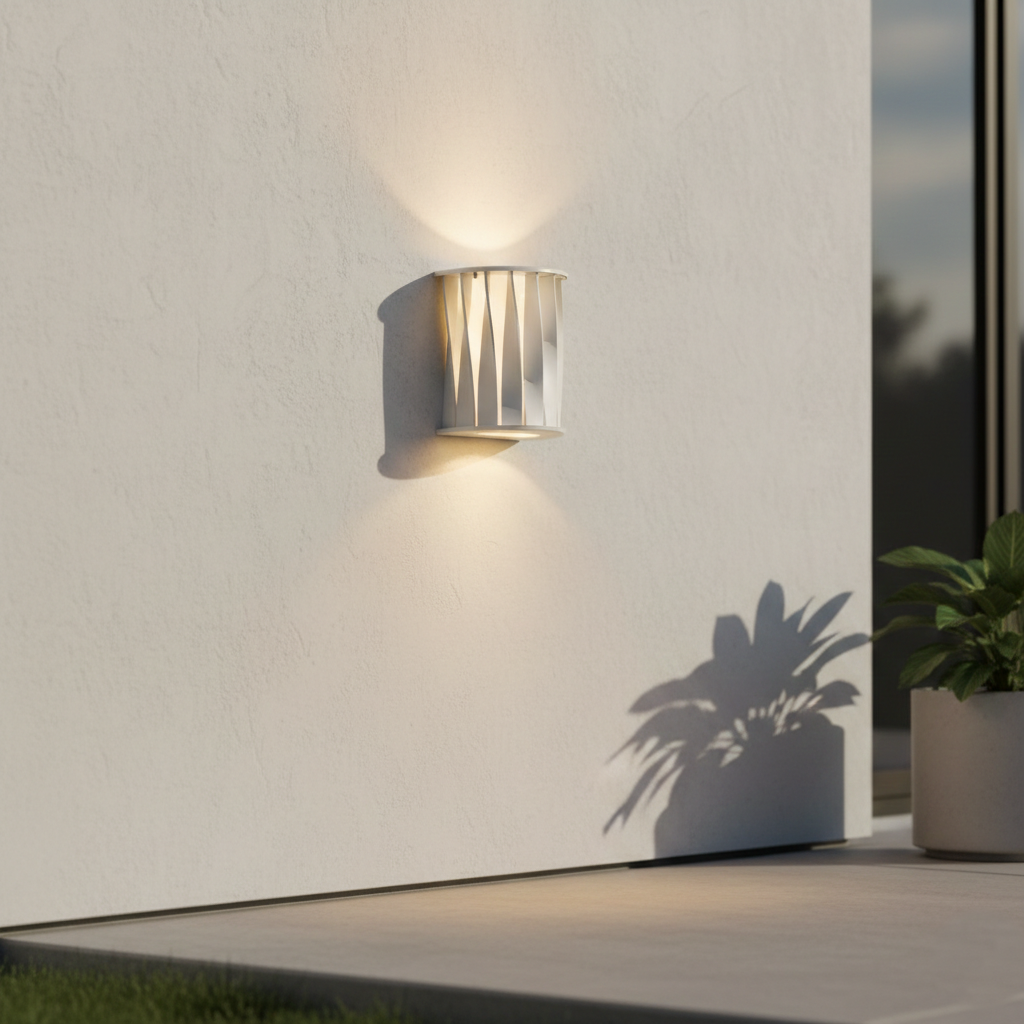 Lumo Modern Outdoor Metal Wall Light