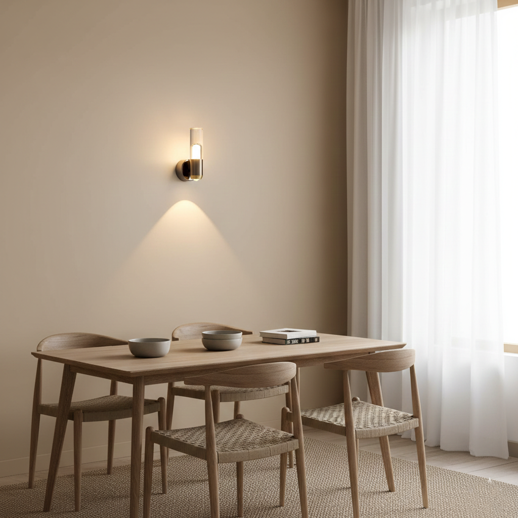 Light of Sleep Nordic Acrylic Tube Wall Light