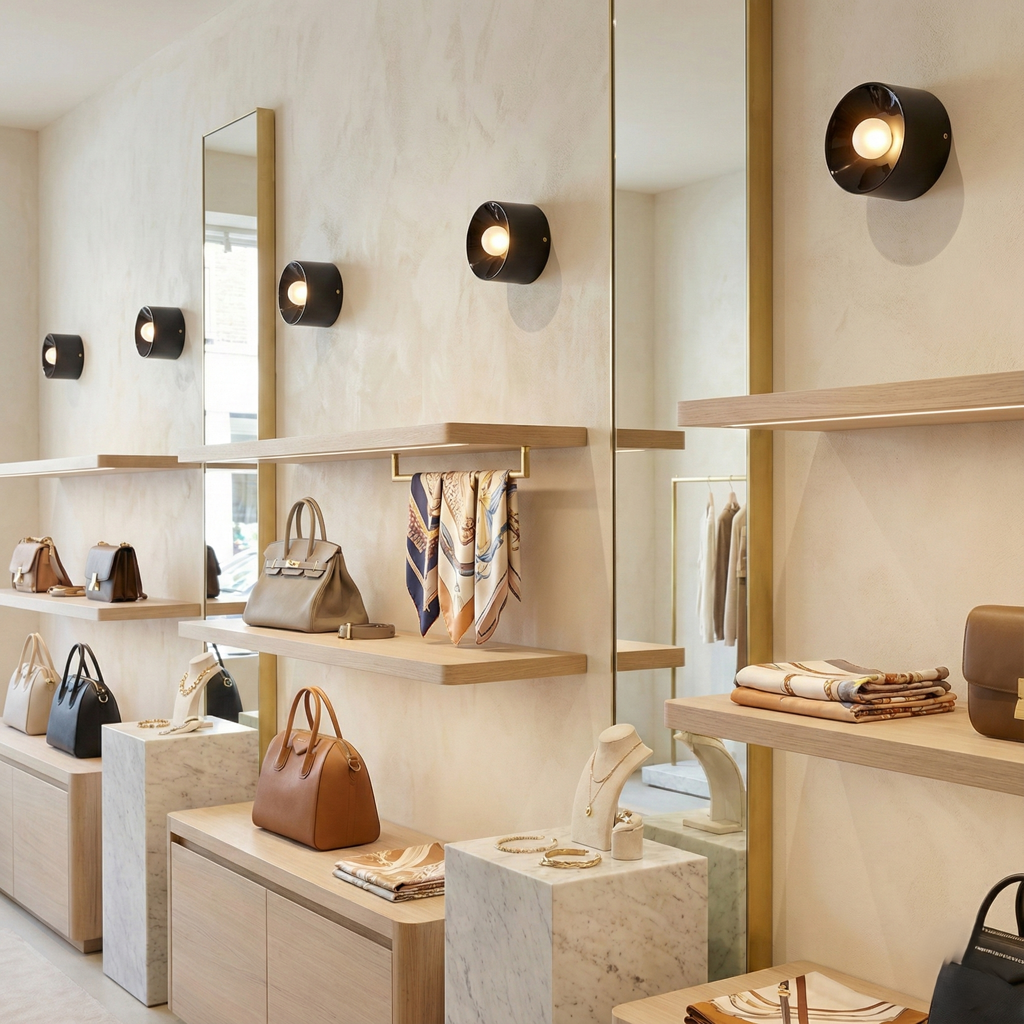 Dylan Bauhaus Minimalist Ceramic Wall Light