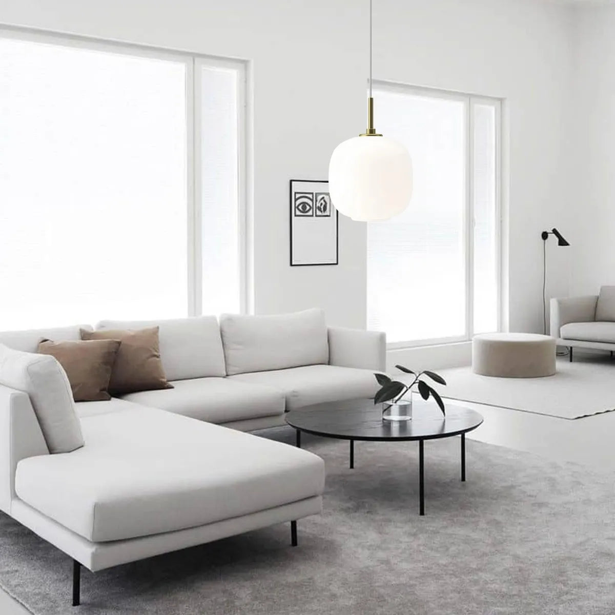Gioia Modern Nordic Glass Pendant Light