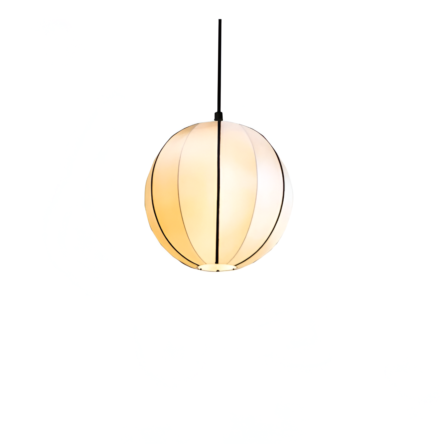 Japandi Silk Veil Pendant Light
