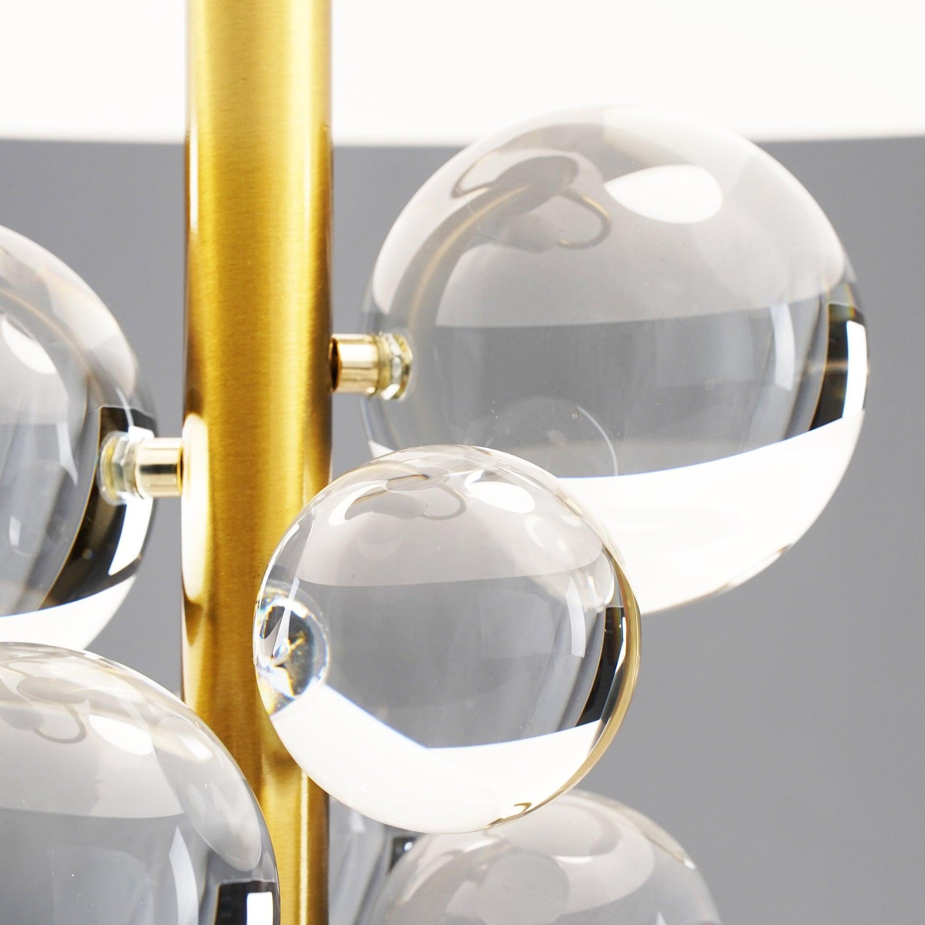 The Globe Radiance Retro Marble Glass Table Lamp