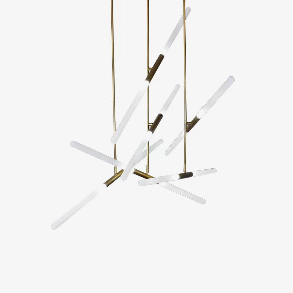 Hash Asymmetric Modern Metal Minimalist Chandelier