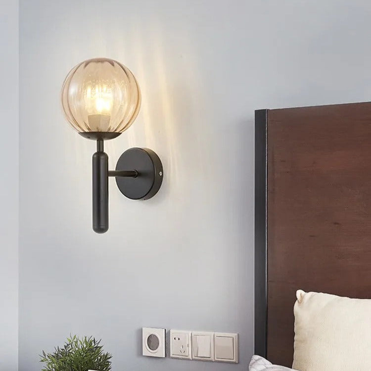 Minimalist Globe Mystical Radiance Wall Light