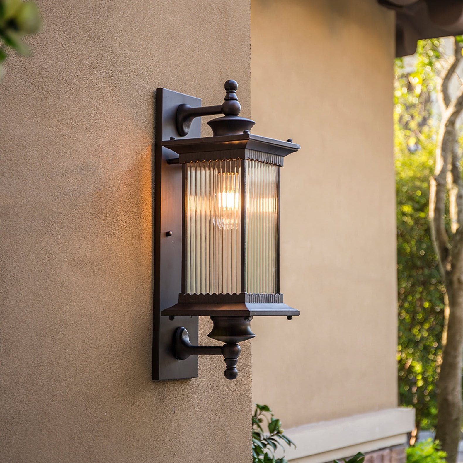 The Lantern of Time Retro Outdoor Waterproof Wall Lamp