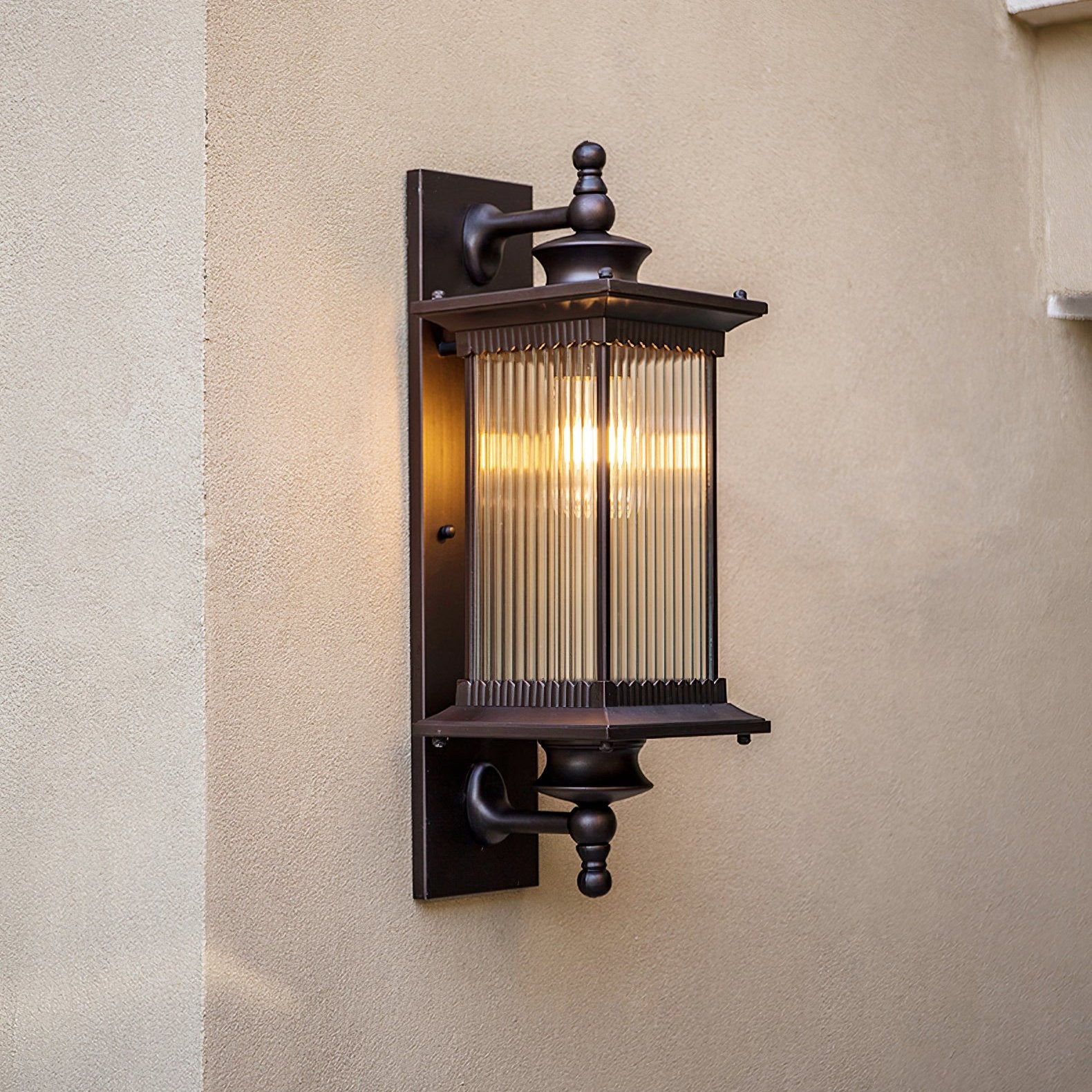 The Lantern of Time Retro Outdoor Waterproof Wall Lamp