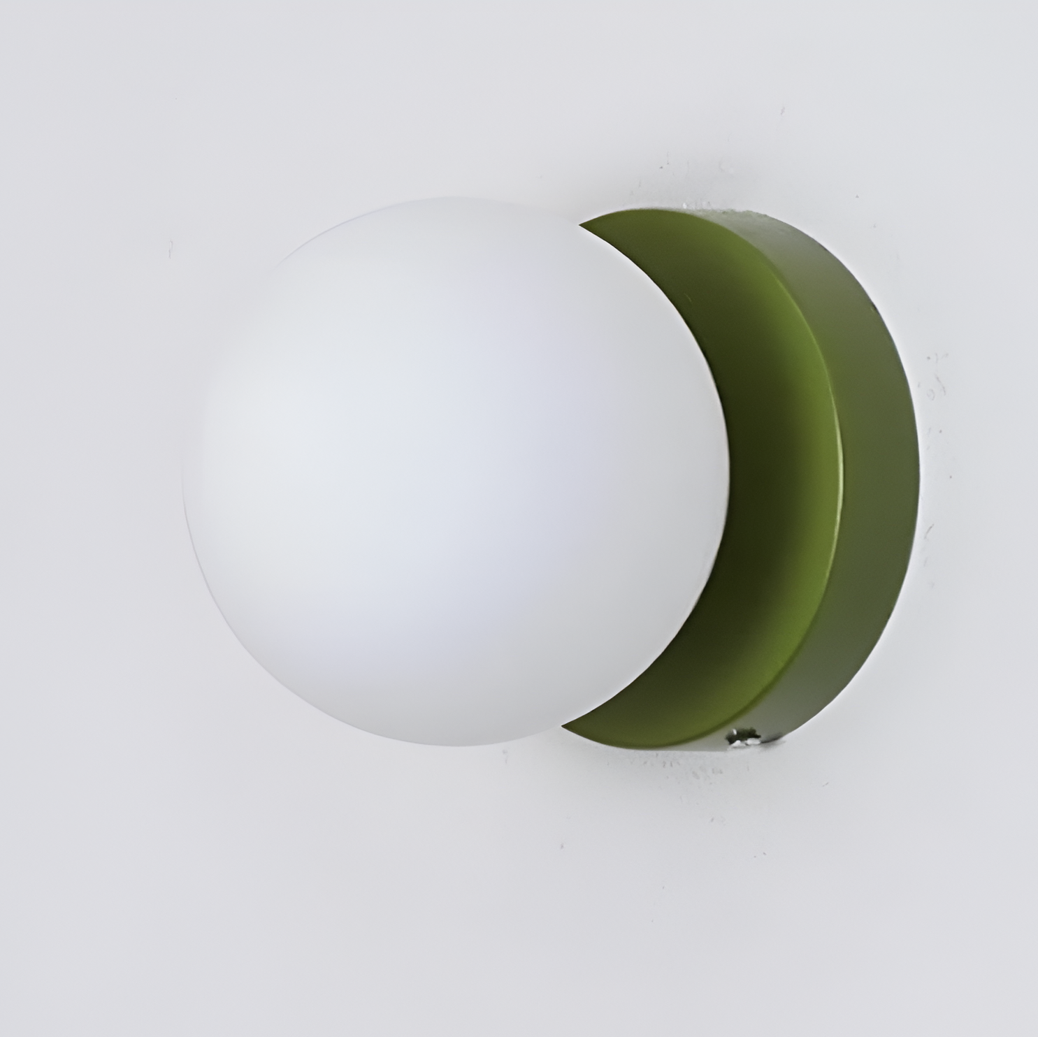 Nordic Rounded Minimalist LED Iron Wall Light