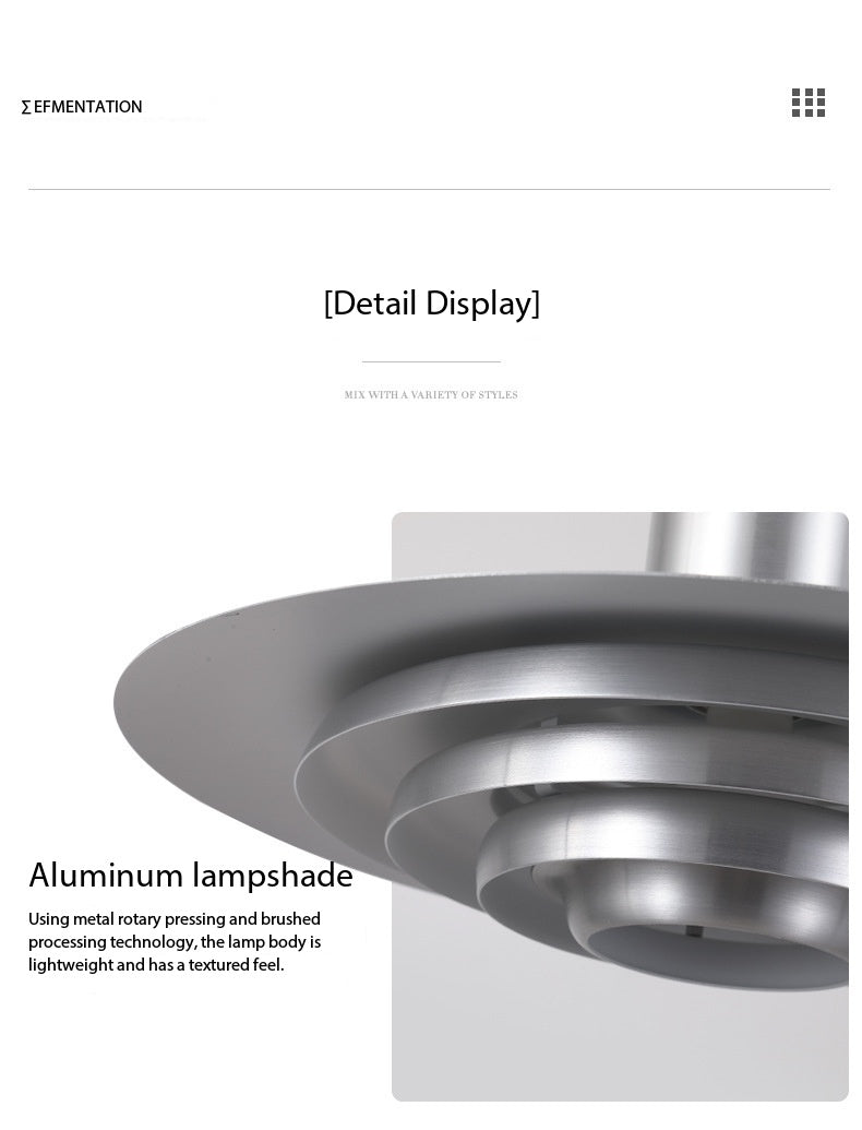 Saveria Modern Nordic Aluminum Pendant Light