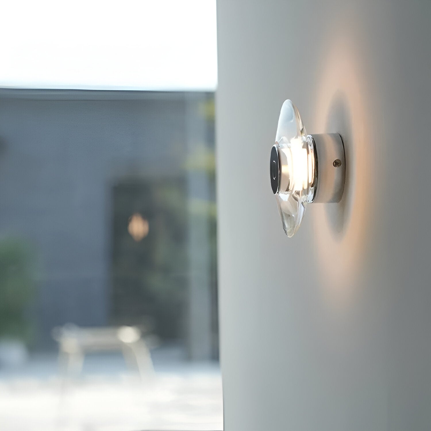 Italian Crystal Minimalist Clementine Wall Light