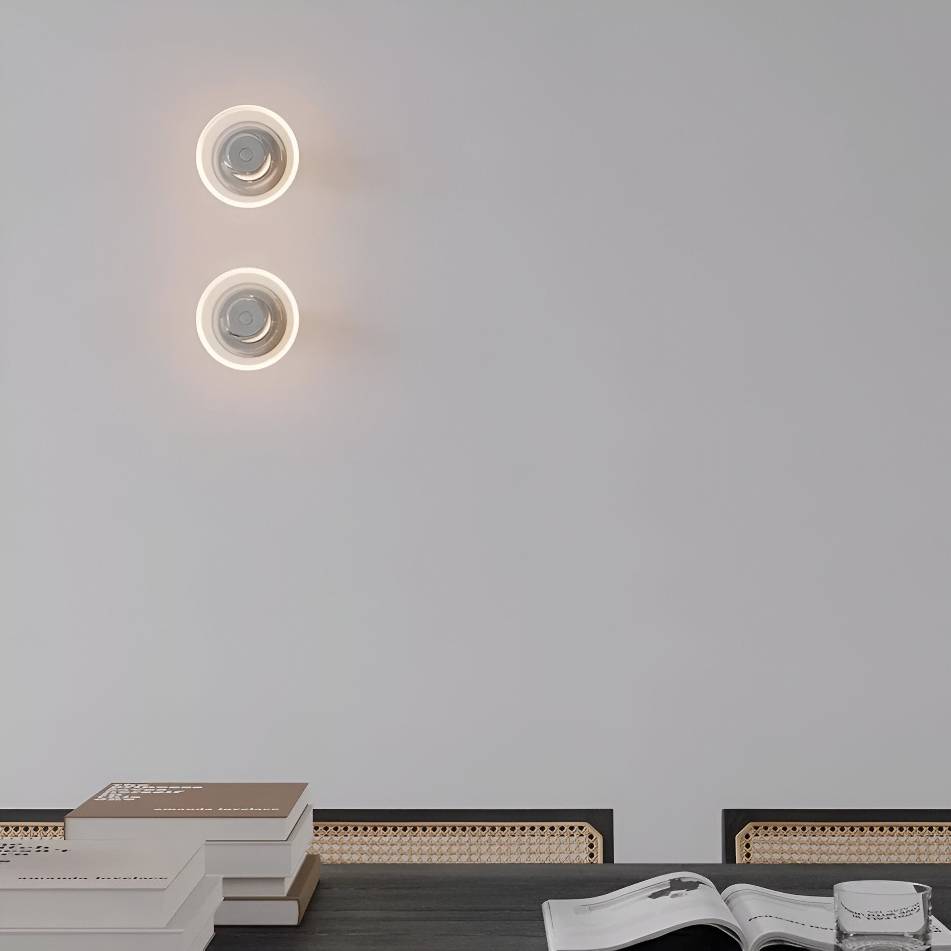 Italian Crystal Minimalist Clementine Wall Light