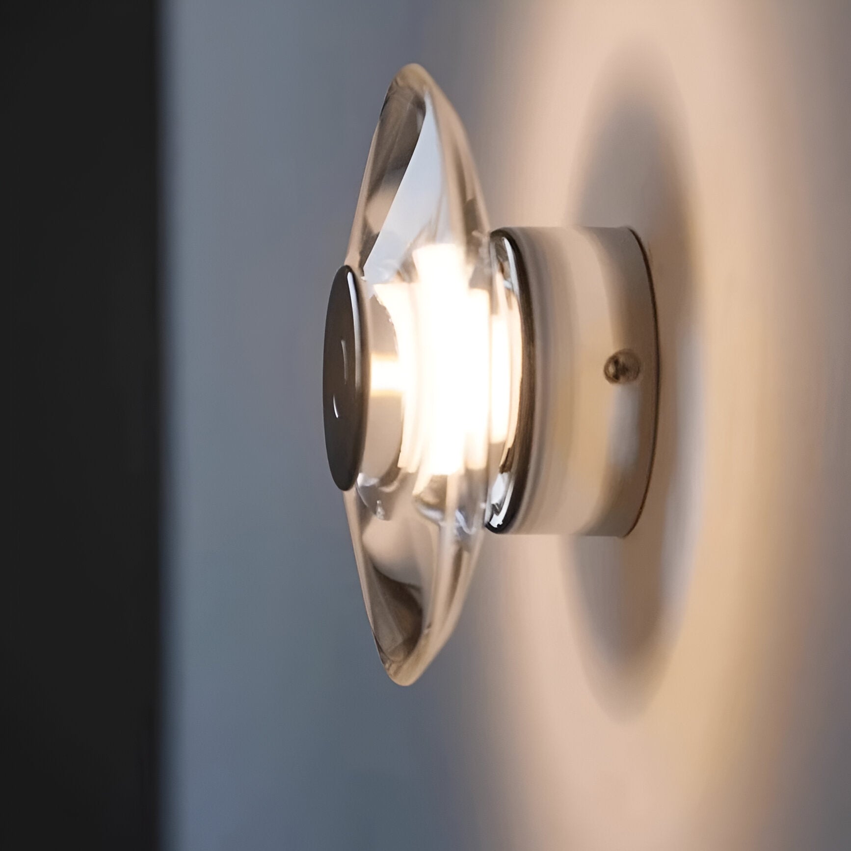 Italian Crystal Minimalist Clementine Wall Light