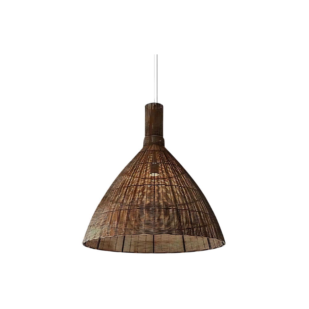 The Rattan Essence of the Islands Pendant Light