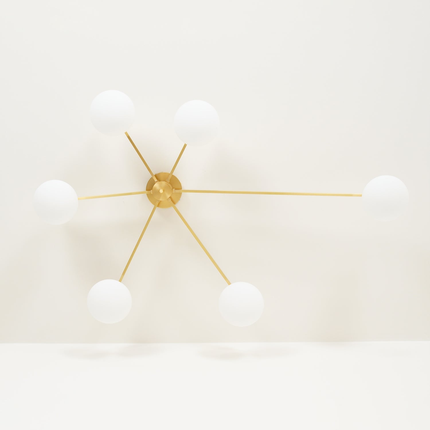 Lambda Minimalist Nordic Glass Ceiling Light