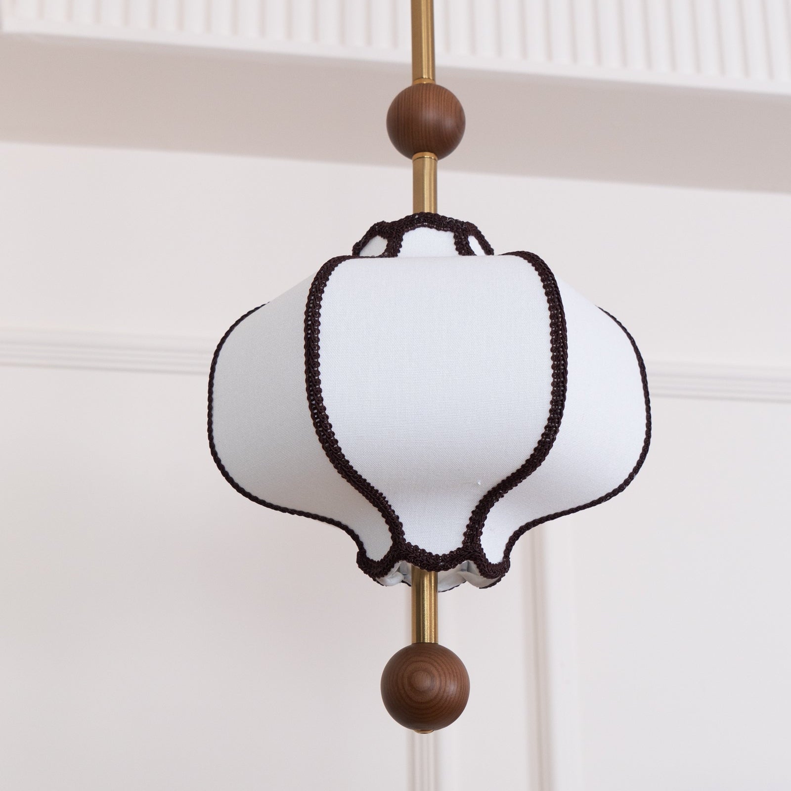 Lantern Grace Nordic Fabric Pendant Light