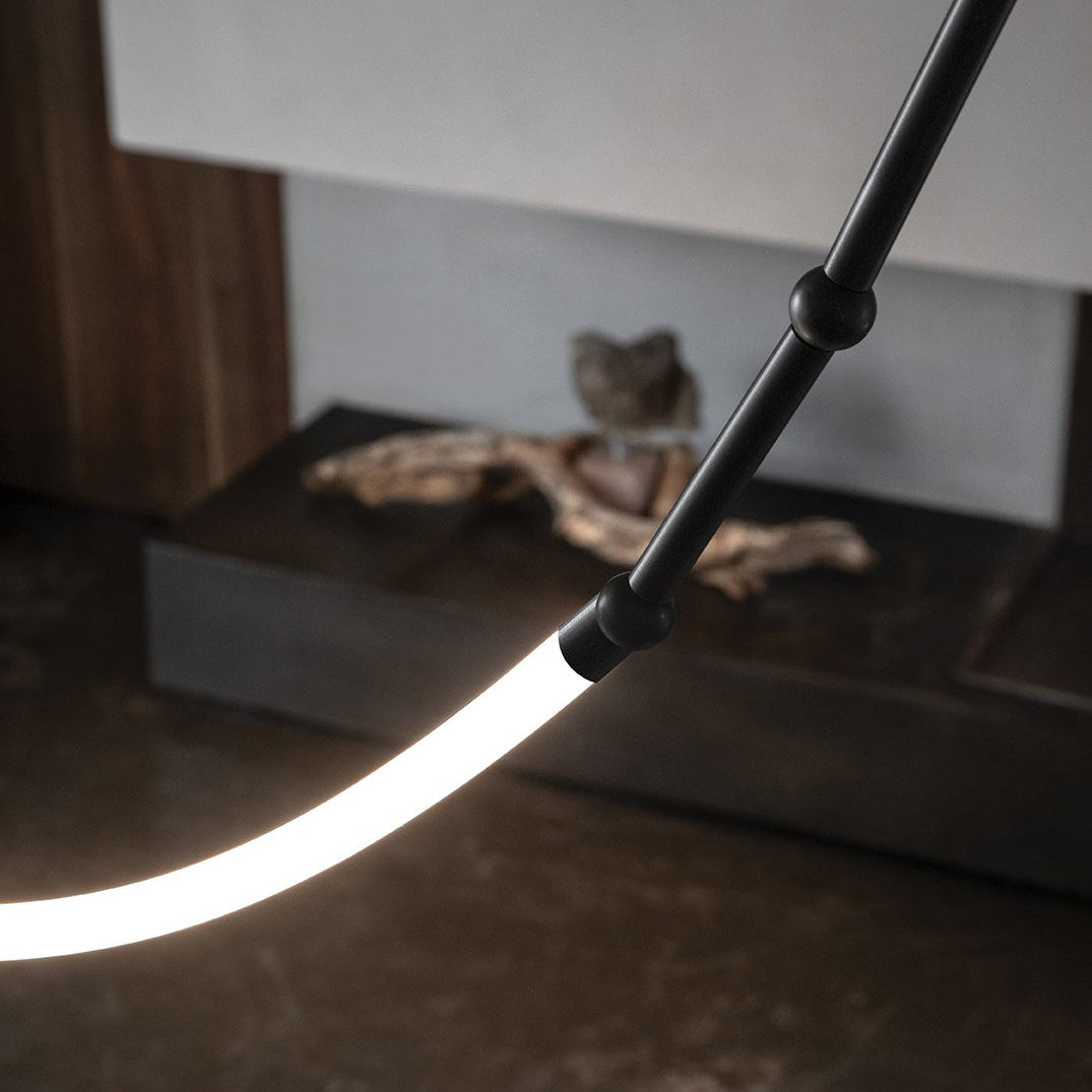 Leed Wabi Sabi Sculptural Silicone LED Luxury Chandelier