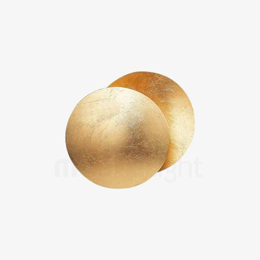 Round Circle Rotating Lederam Wall Light