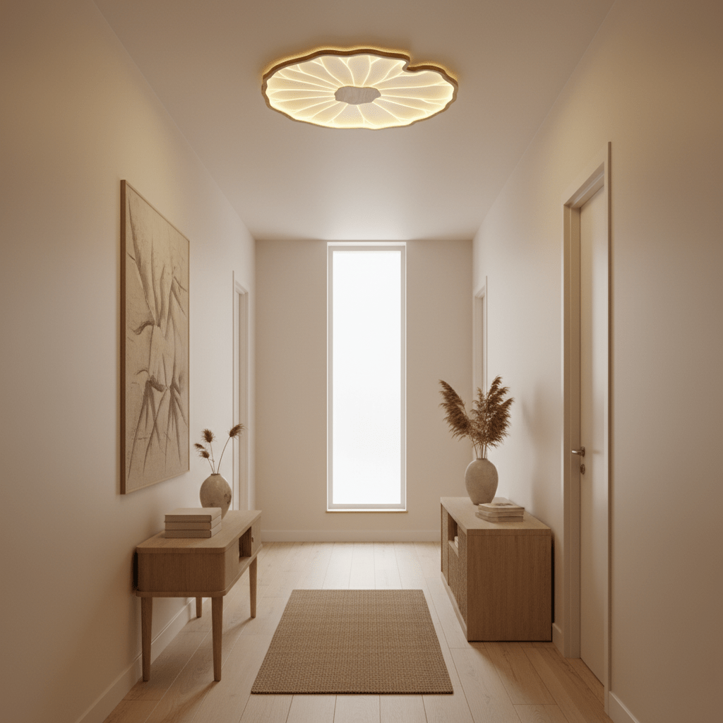 Avina Lotus Leaf Ceiling Light