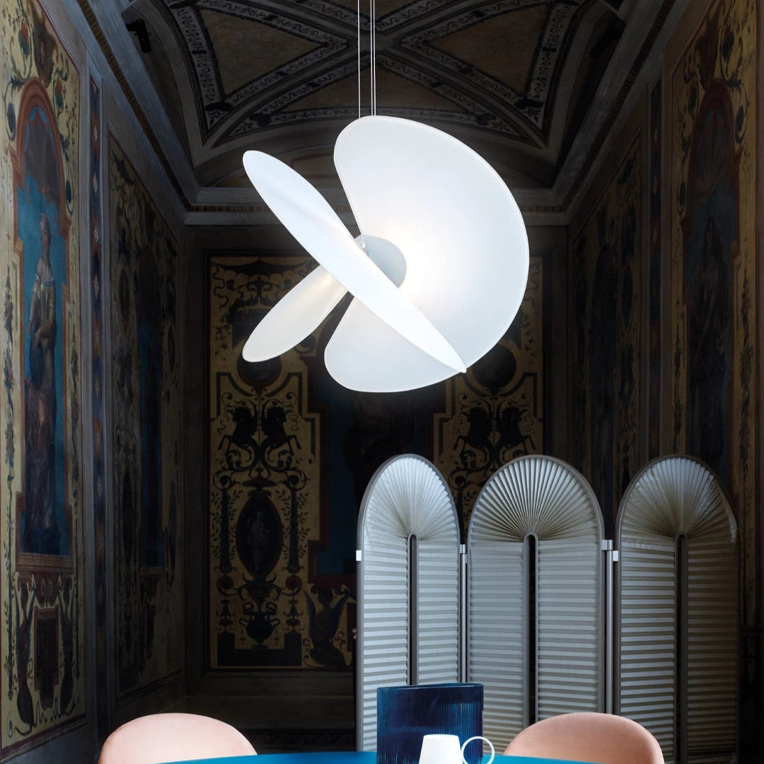 Sora Whisper Sculptural Fan Pendant Light