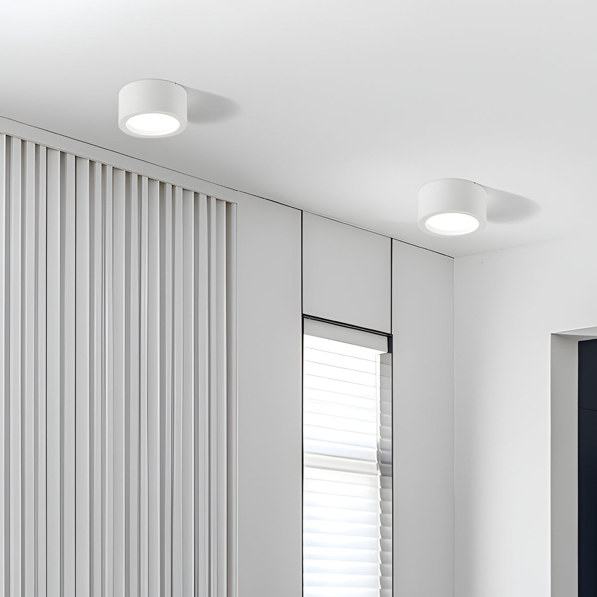 Luffon Modern Acrylic Surface Mounted LED Ceiling Light