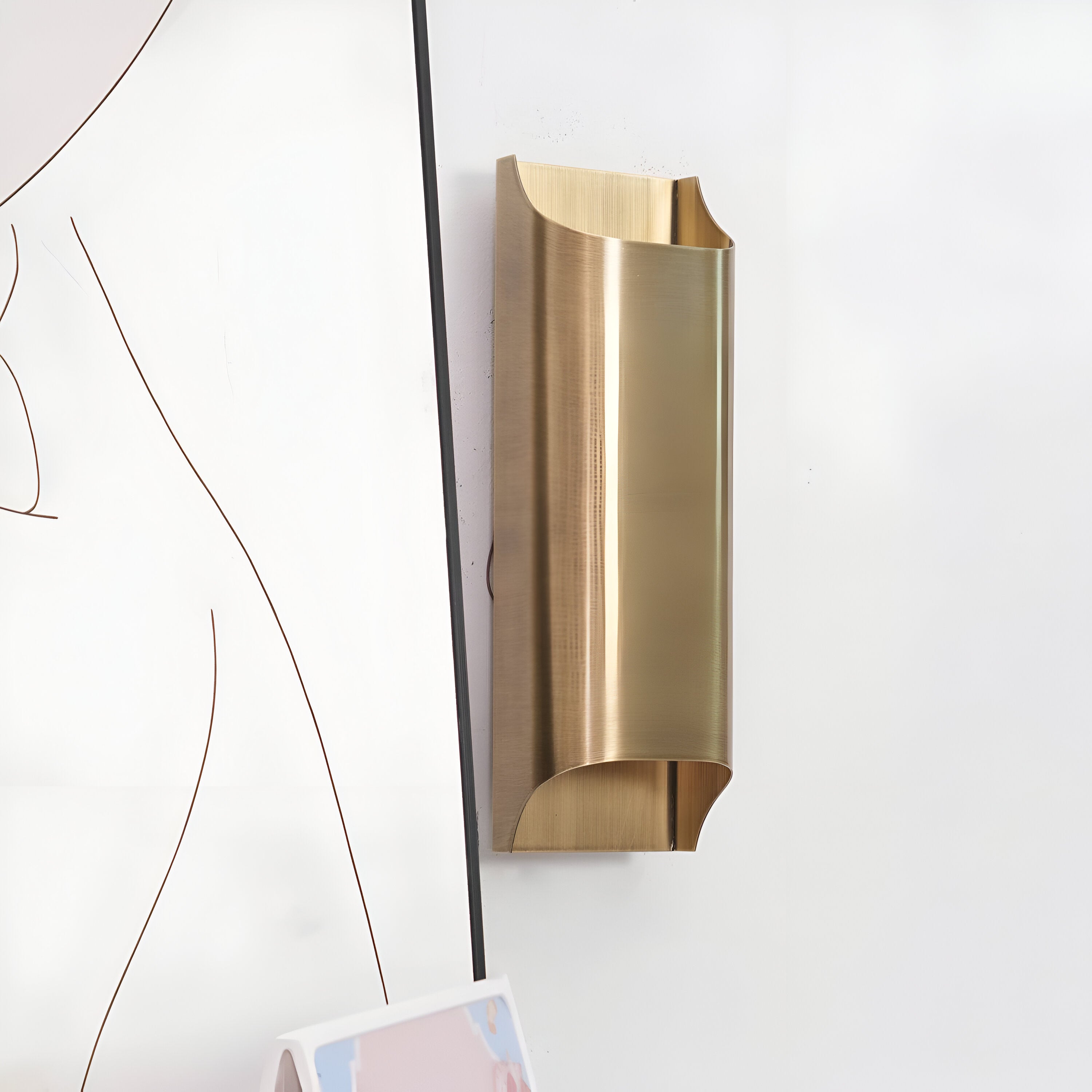 Luther Copper Double Lights Antique Style Wall Light