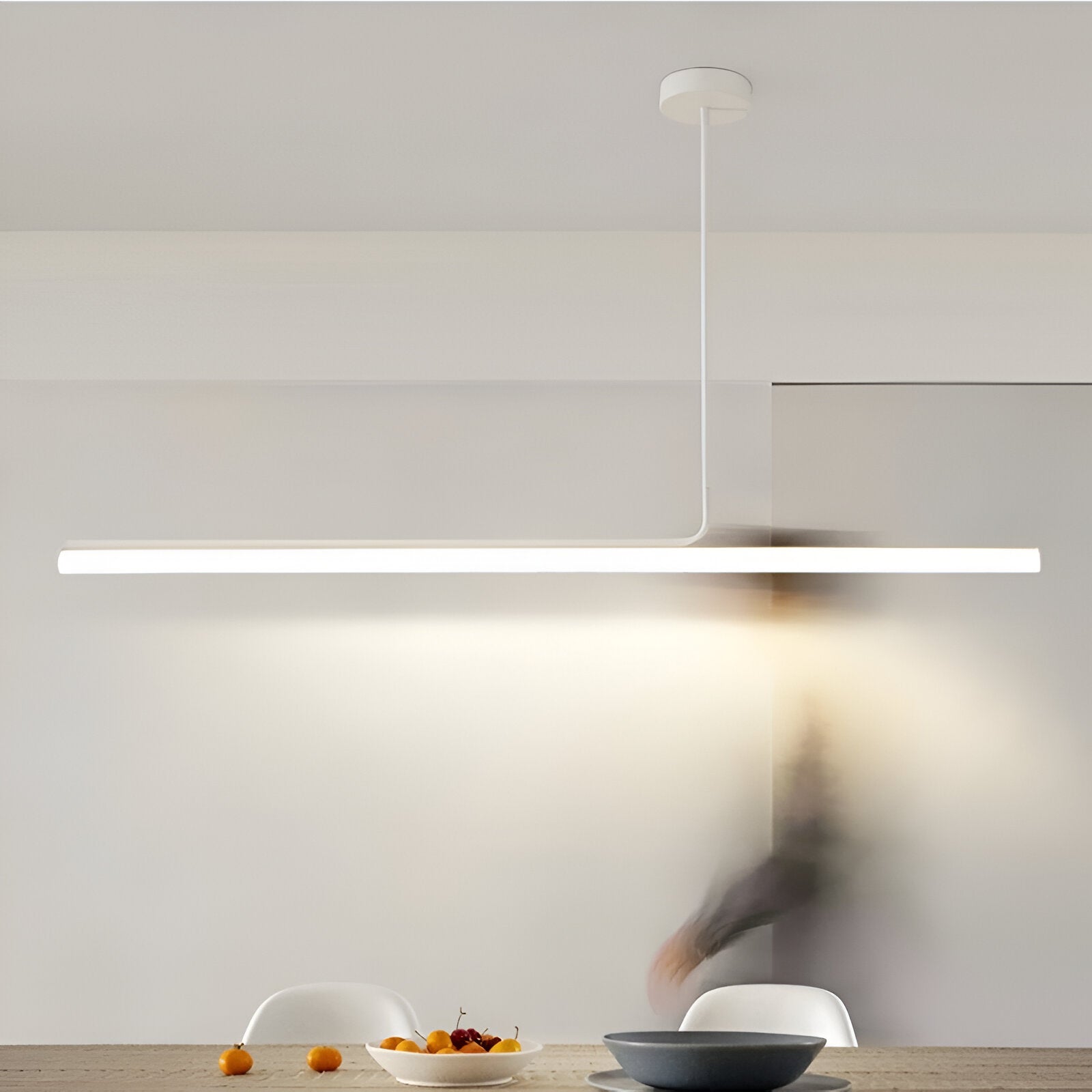 Luxury Acrylic Lampshade Mariah Linear Pendant Light